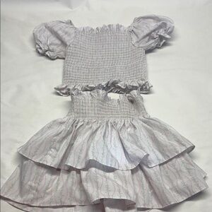 Cecil and Lou floral Smocked Two-Piece Dress